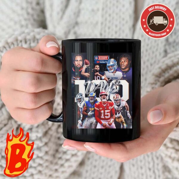 100 Days Away From NFL KICKOFF 2024 Coffee Ceramic Mug