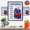 2024 Detroit Lions Schedule NFL Is Approaching Wall Decor Poster Canvas