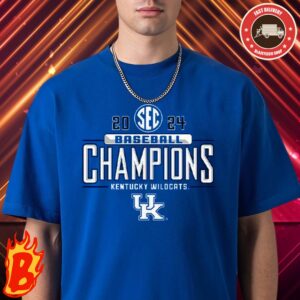 2024 SEC Basball Champions Kentucky Wildcats Classic T-Shirt