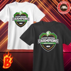 2024 Western Conference Champions London Knights OHL Championship Series Classic T-Shirt