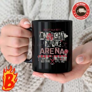 AEW Double Or Nothing 2024 Anarchy In The Arena The Elite Vs Team AEW Double Or Nothing Coffee Ceramic Mug