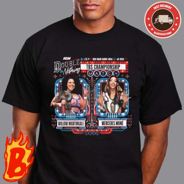 AEW Double Or Nothing 2024 Matchup Willow Nightingale Vs Mercedes Mone Classic T-Shirt