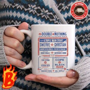 AEW Double Or Nothing Event Poster Coffee Ceramic Mug