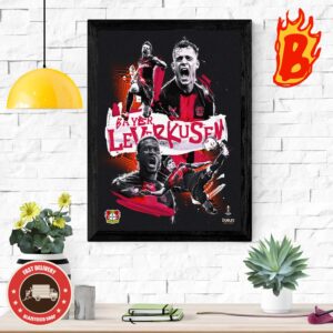 All Ready To Bayer 04 Leverkusen And The Conference Finals UEFA Europa League Wall Decor Poster Canvas