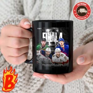 All Ready To Edmonton Oilers Head To Head Dallas Mavericks And Florida Panthers Head To Head New York Ranger At 2024 Stanley Cup Playoffs 2024 Coffee Ceramic Mug