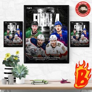 All Ready To Edmonton Oilers Head To Head Dallas Mavericks And Florida Panthers Head To Head New York Rangers At 2024 Stanley Cup Playoffs 2024 Wall Decor Poster Canvas