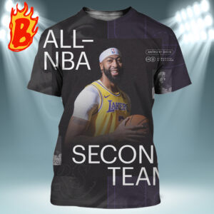 Anthony Davis From Los Angeles Lakers Is 2023-2024 All NBA Second Team All Over Print Shirt