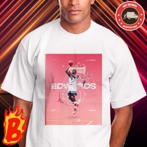 Anthony Edwards Adidas AE1 Georgia Red Clay Shooting Guard Classic T-Shirt
