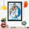 Congrats Giannis Antetokounmpo From Milwaukee Bucks Is 2023-2024 First Team All NBA For The Sixth Straight Year Wall Decor Poster Canvas