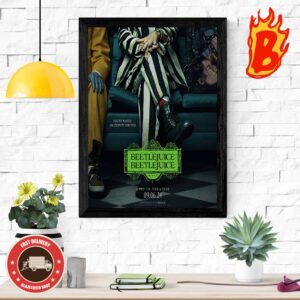 Beetlejuice 2 A New Poster You Have Waited An Eternity For This Wall Decor Poster Canvas