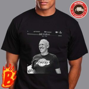 Bill Walton Form Los Angeles Lakers 1952-2024 Thank You For The Memories Classic T-Shirt