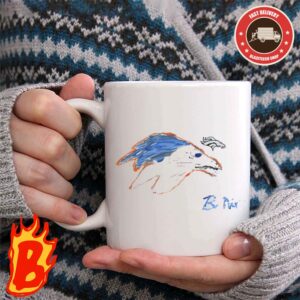 Bo Nix Denver Broncos Homage Rookie Paint Tri-Blend Coffee Ceramic Mug