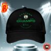 Boston Celtics Let’s Go Boston 2023 2024 Eastern Conference Champions Layup Drill Black Cap Hat Snapback