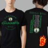 Official Boston Celtics Authentic 2024 NBA Eastern Conference Finals Champions Stylized Photo Unisex T-Shirt