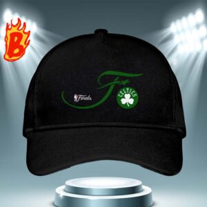 Boston Celtics Sportiqe Unisex 2024 NBA Finals F Logo For Fans Classic Cap Hat Snapback