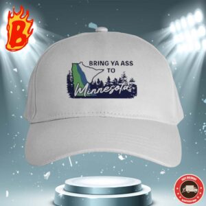 Bring Ya Ass We Going With Minnesota Vintage Classic Cap Hat Snapback
