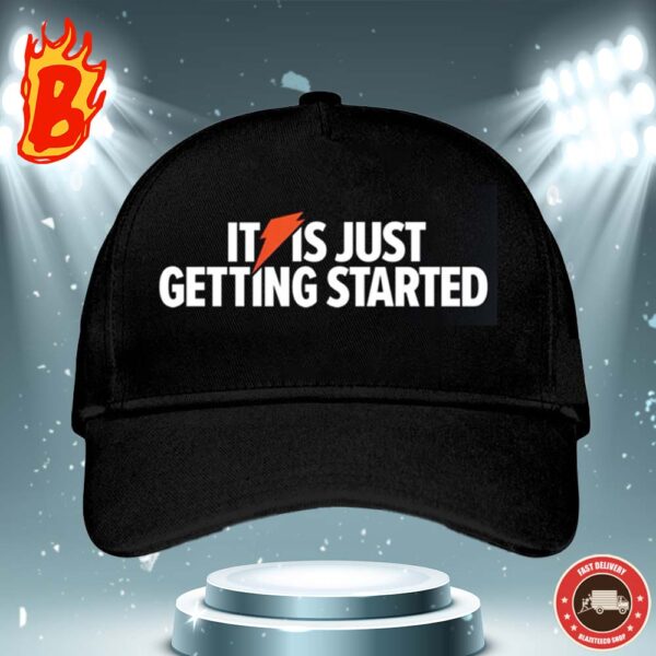 Caitlin Clark x Gatorade Commercial It Is Just Getting Started Classic Cap Hat Snapback