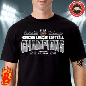 Cleveland State Vikings Bobcats Softball 2024 Sun Belt Conference Champions Classic T-Shirt