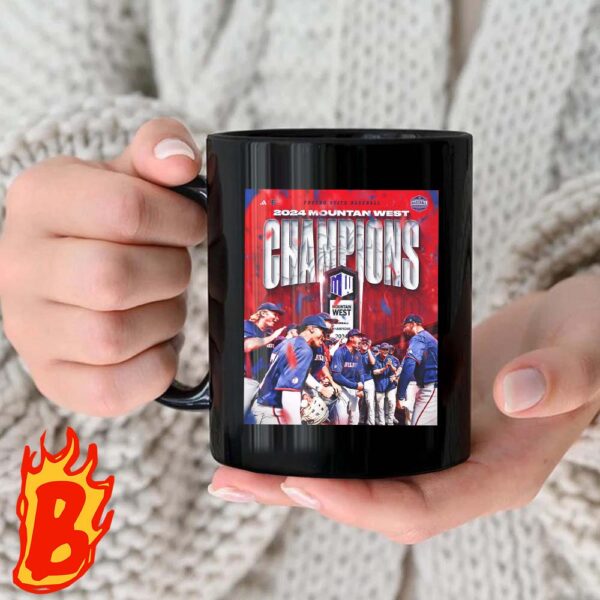 Congrat To Fresno State Baseball Has Been 2024 Mountan West Champions Coffee Ceramic Mug