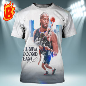 Congrats Kawhi Leonard From Los Angeles Clippers Is The 2024 All NBA Second Team 3D Shirt