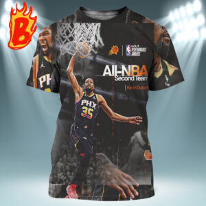 Congrats Kevin Durant From Phoenix Suns Is 2023-2024 All NBA Second Team 2024 All Over Print Shirt