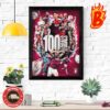 Congrats To Aston Villa Has Been Club Record 68 Points Most Point In A 38 Game Premier League Season 2023-2024 Wall Decor Poster Canvas