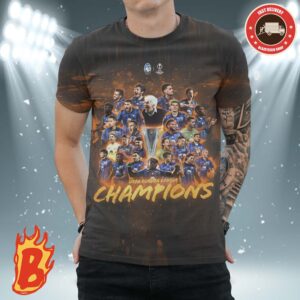 Congrats To Atalanta BC Has Been Champions Of UEFA League Conference Finals UEFA Europa League 3D Shirt