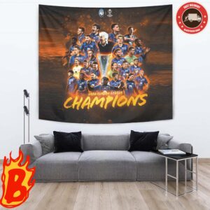 Congrats To Atalanta BC Has Been Champions Of UEFA League Conference Finals UEFA Europa League Poster Tapestry