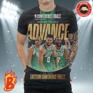 Congrats To Boston Celtics Has Been Advanced To The Eastern Conference Finals NBA 3D Shirt
