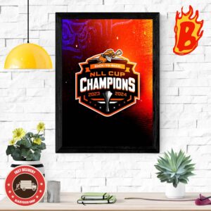 Congrats To Buffalo Bandits Are Back To Back NLL Champions Wall Decor Poster Canvas