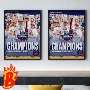 Congrats To Coach Walker And Womens Lacrosse Has Been Taken National Champions Wall Decor Poster Canvas