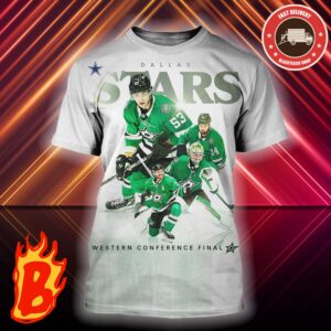 Congrats To Dallas Stars Has Been Advanced Western Conference Final NHL 2024 3D Shirt