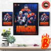 Congrats To Edmonton Oilders Has Been Advanced To Stanley Cup Playoffs 2024 Wall Decor Poster Canvas