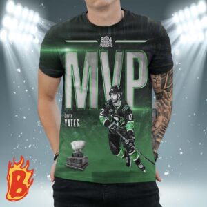 Congrats To Gavin Yates From Binghamton Black Bears Has Been MVP In Commissiners Cup Championship 2024 3D Shirt