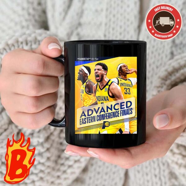 Congrats To Indiana Pacers Has Been Advanced To The Eastern Conference Finals NBA Coffee Ceramic Mug