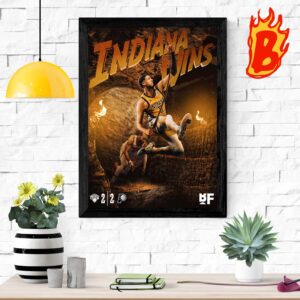 Congrats To Indiana Pacers Has Been Blow Out The New York Knicks Conference Semifinals Championship 2024 Wall Decor Poster Canvas
