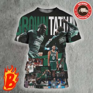 Congrats To Jayson Tatum And Jaylen Brown Form Boston Celtics Has Been Taken ECF MVP In Two Of Three Yeas NBA Playoffs All Over Print Shirt