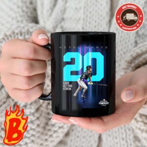 Congrats To Ketel Marte From Arizona Diamondbacks With 20 Game Hitting Streak MLB Coffee Ceramic Mug