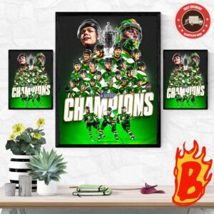 Congrats To London Knights Has Been Winner The OHL Championships Wall Decor Poster Canvas