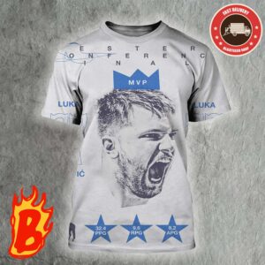 Congrats To Luka Doncic From Dallas Mavericks Has Been A MVP Of Western Conference Finals NBA All Over Print Shirt