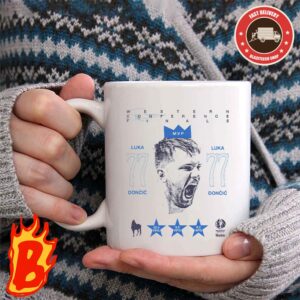 Congrats To Luka Doncic From Dallas Mavericks Has Been A MVP Of Western Conference Finals NBA Coffee Ceramic Mug