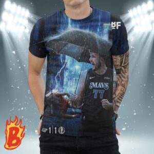 Congrats To Luka Doncic Has Been Defeated The OCK Thunder And To Tie The Series Dallas Mavericks At 1 1 NBA Playoffs 3D Shirt
