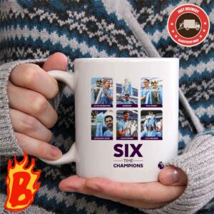 Congrats To Manchester City Has Been Six Time Champions On Premier League Championship Coffee Ceramic Mug