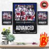 Congrats To New York Rangers Has been Advancing To The Eastern Conference Final NHL Stanley Cup Playoffs 2024 Wall Decor Poster Canvas