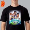 New Poster For Anthony Edwards From Minnesota Timberwolves NBA Playoffs Classic T-Shirt