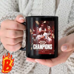 Congrats To Oklahoma Baseball Has Been Champion On Big 12 Softball Tournament Championns 2024 Coffee Ceramic Mug