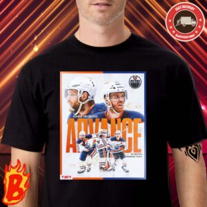 Congrats To The Edmonton Oilers Defeat The Vancouver Canucks In Game 7 To Advance To The Western Conference Finals NHL Classic T-Shirt