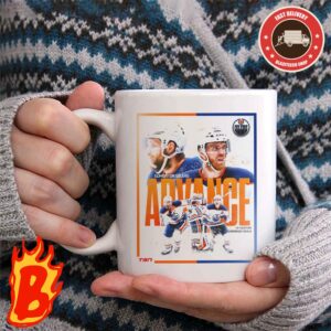 Congrats To The Edmonton Oilers Defeat The Vancouver Canucks In Game 7 To Advance To The Western Conference Finals NHL Coffee Ceramic Mug