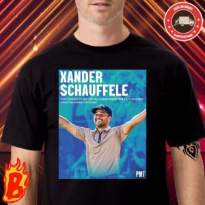 Congrats To Xander Schauffele From New York Golf Has Been Winner His Firts Career Major At The 2024 PGA Champioship Champion Classic T-Shirt