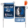 Dallas Mavericks WinCraft 2024 Western Conference Champions Two Sides Garden House Flag